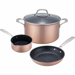 5 Pièces en Céramique Cuivré Élégance Greblon cuivre