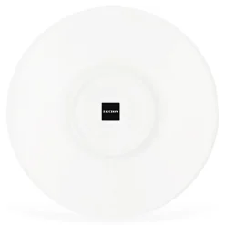 6 Tasses à café + soucoupes en Porcelaine Ligne blanches - 70ml