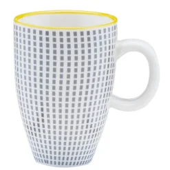 6 Tasses à café Eclipse gris anthracite - 9 cl