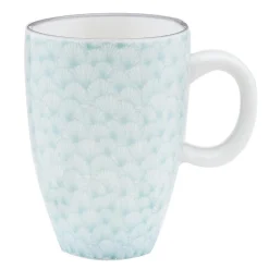 6 Tasses à café Pattern Pastel rose pastel/bleu pastel/vert pastel - 9 cl
