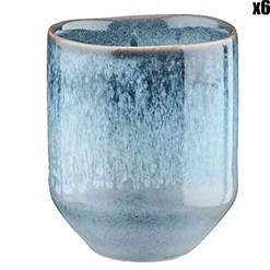 6 Tasses Genesis bleues - 8 cl