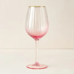 4 Verres À PiedGatsby 57.5Cl En VerreRose