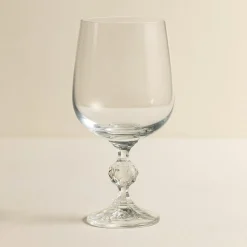 3 Verres À PiedMatignon 23Cl EnCristallin