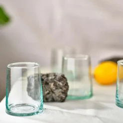 4 Verres Modern transparents - 25 cl