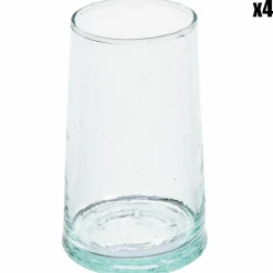 4 Verres Modern transparents - 33 cl