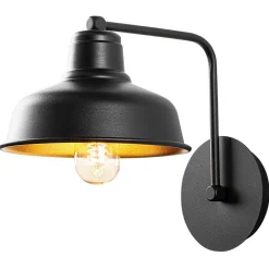 Applique murale Berceste noire - 19x27x24 cm