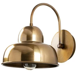 Applique murale Berceste dorée - 20x27x24 cm