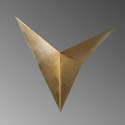 Applique Murale Bird 3203 marron - H.34x34x5 cm