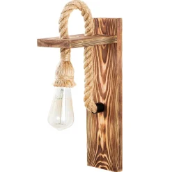 Applique murale Erebos bois - 11x18x40cm