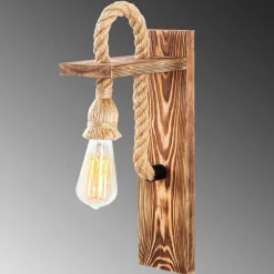 Applique murale Erebos bois - 11x18x40cm