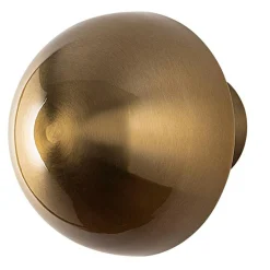 Applique murale Fungal dorée - D.16 cm