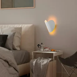 Applique murale Heybe chromé - 17x12x13 cm