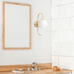 Applique murale Jewel dorée - 36 ccm