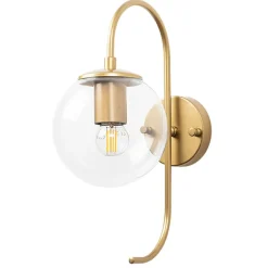 Applique murale Jewel dorée - 27x36 cm