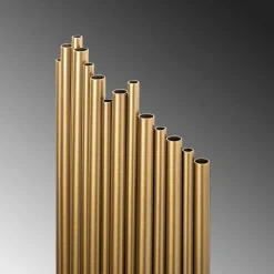 Applique murale Kara dorée - 18x40 cm