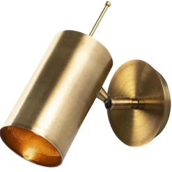 Applique Murale Kem dorée - 9x22x23 cm