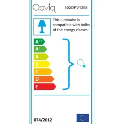 Applique Murale Kem dorée - 9x22x23 cm