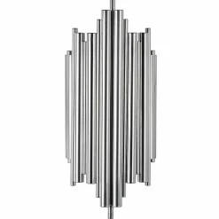 Applique murale Reis chrome - 18x40x8 cm