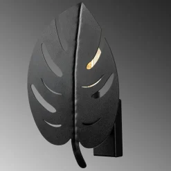 Applique murale Sivani noire - 21x12x28 cm