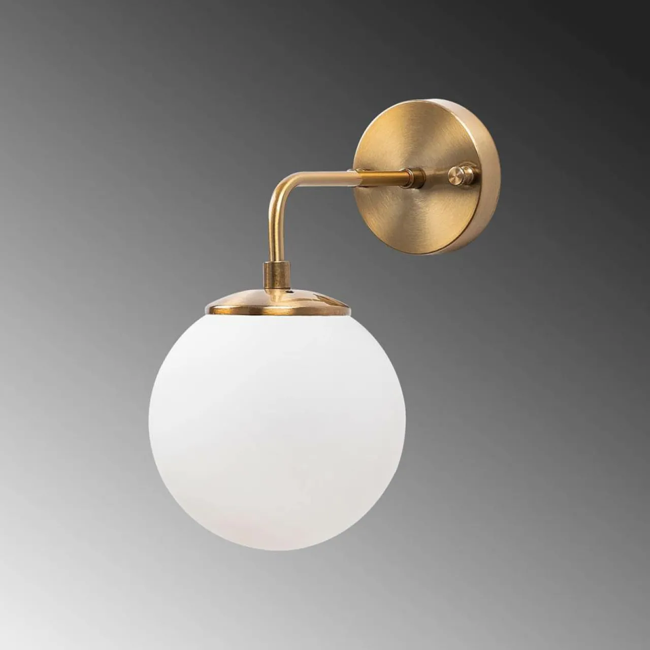 Applique murale Viran dorée vintage - 15x27x25 cm