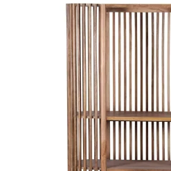 Armoire ajourée manguier boston naturel - 127x50x178 cm