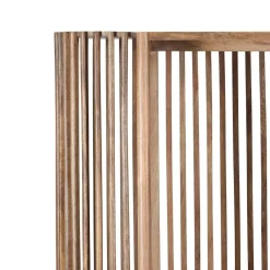 Armoire ajourée manguier boston naturel - 127x50x178 cm