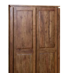 Armoire Lisboa ii Marron - 120x58x200 cm
