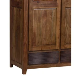 Armoire Lisboa ii Marron - 120x58x200 cm