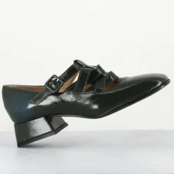 Babies en Cuir 5516 lux vertes