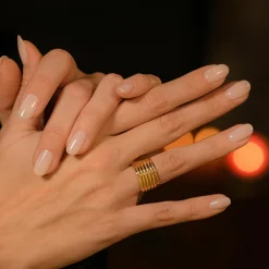 Bague Chara en Argent doré