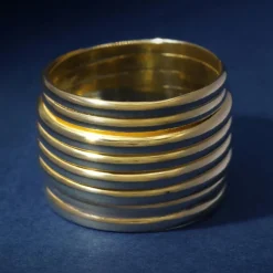 Bague Chara en Argent doré