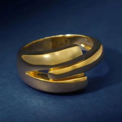 Bague Dana en Argent doré