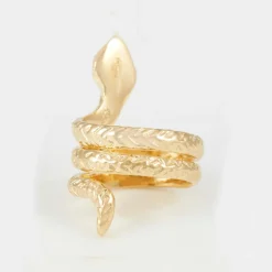 Bague Eole en Argent doré