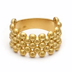 Bague Giulia en Argent doré