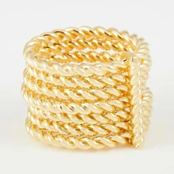 Bague Misam en Argent doré