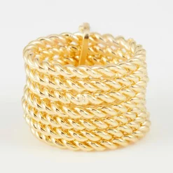 Bague Misam en Argent doré