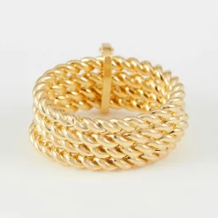 Bague Mismar en Argent doré