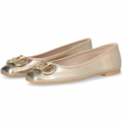 Ballerines Dafne en Cuir dorées