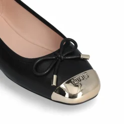 Ballerines en Cuir Dafne noires