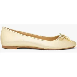 Ballerines en Cuir Noriflat dorées