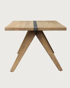 Bandung - Table repas en teck massif