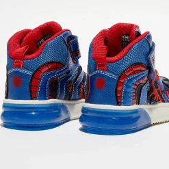 Baskets à lumières Grayjay Spider-Man Geox x Marvel bleu/rouge