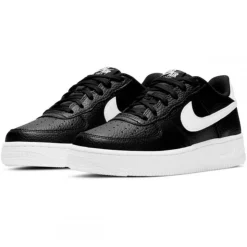 Baskets Air Force 1 (Gs) noir/blanc