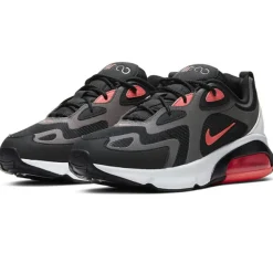 Baskets Air Max 200 gris/noir/rose