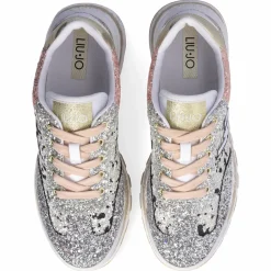 Baskets Amazing noir/argenté rose