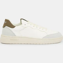 Baskets Aralalf blanc/kaki