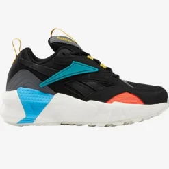 Baskets Aztrek Double Mix P noir/turquoise/orange