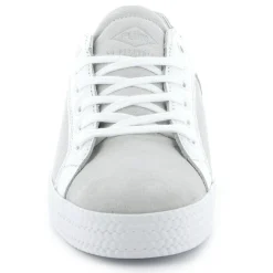 Baskets basses en Cuir Kalexia bimatières écrues