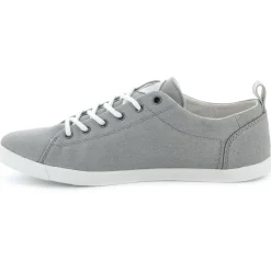 Baskets basses en Twill de coton Bel gris clair