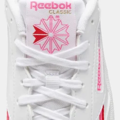 Baskets Club C 85 blanc/rose